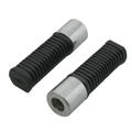 REPOSE PIED CYCLO PILOTE PLAT NOIR PEUGEOT 103/MBK 51 (PAIRE) -SELECTION P2R
