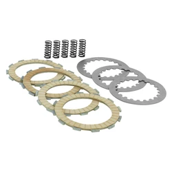 DISQUE D'EMBRAYAGE 50 A BOITE STAGE 6 RACING CARBONE POUR DERBI 50 SENDA, GPR / GILERA 50 SMT, RCR  (KIT COMPLET 4 DISQUES GARNIS)