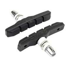 BRAKE PADS FOR MTB- THREADED STUD ASSYMETRIC- MARWI 72mm BLACK (1 PAIR)