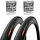 PNEU ROUTE 700 X 28 VITTORIA RUBINO V NOIR GRAPHENE 2.0 TS (28-622) 240g (PACK DE 2 PNEUS ET 2 CHAMBRES)