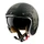 HELMET-OPEN FACE MT LE MANS 2 SV DILER A2 MATT BLACK     XS (ECE 22.06)