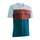 MAILLOT GIST VTT HOMME HILLS RIDE FAST MANCHES COURTE BLEU/ROUGE/BLANC S -5365