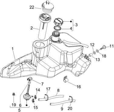 Réservoir carburant