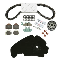 KIT ENTRETIEN MAXISCOOTER ORIGINE PIAGGIO 500 MP3 ABS 2014>2017 (AVEC PLAQUETTES DE FREIN)  -1R000375-