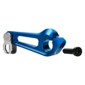 BUTEE BIELLETTE EMBRAYAGE 50 A BOITE VOCA RACING POUR DERBI 50 SENDA EURO 3/4 / APRILIA 50 SX, RX / GILERA 50 SMT, RCR ALU CNC BLEU