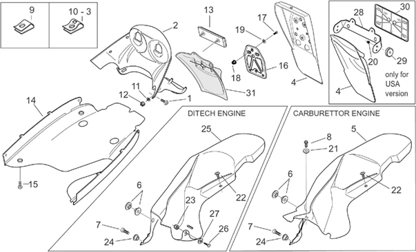 Carrosserie posterieure III