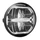 PHARE/OPTIQUE MOTO KOSO THUNDERBOLT II DIAM 170 mm PROFONDEUR 86 mm A LED NOIR  (HOMOLOGUE CE)