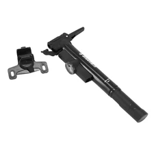 POMPE A PIED MINI AVEC MANOMETRE ALU/RESINE 8 BARS VP/VS POIGNEE EN T