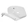 CARENAGE/CAPOT LATERAL SCOOT ADAPTABLE PEUGEOT 50 TKR, TREKKER 2007> BLANC BRILLANT DROIT  -P2R-