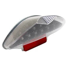 FEU ARRIERE SCOOT LEXUS NOIR ADAPTABLE MBK 50 NITRO/YAMAHA 50 AEROX A LEDS (15 LEDS ROUGES) **  -REPLAY-