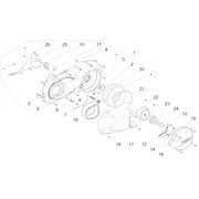 Couvercle carter - Refoidissement carter