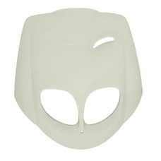 FRONT FAIRING FOR SCOOT PEUGEOT 50 TKR, TREKKER 2007> GLOSS WHITE- SELECTION P2R