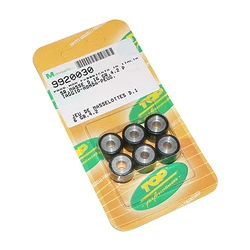 GALET/ROULEAU SCOOT TOP PERF 16X13 7,0g (x6) POUR PEUGEOT 50 KISBEE, TKR, TREKKER, SPEEDFIGHT, BUXY, VIVACITY/PIAGGIO 50 ZIP, TYPHOON, NRG 1994>1999/KYMCO 50 DINK, PEOPLE, TOP-BOY
