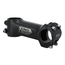 STEM FOR ROAD BIKE- UNO RACE -ALUMINIUM- 6061 BLACK/RED PATTERN - ANGLE 7- Ø31,8 L 90mm