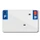 PLAQUE IMMATRICULATION MOTO TIFLEX ALU PREPERCEE 210x130 DEP. 30 VIERGE (VENDU PAR 10)