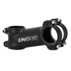 STEM FOR MTB - UNO ALU 6061 Black - Angle 12- Ø 31,8 - Lg 80mm - For FORK 1" 1/8