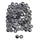 CACHE RIVET PLAQUE IMMATRICULATION NOIR (VENDU PAR 100)