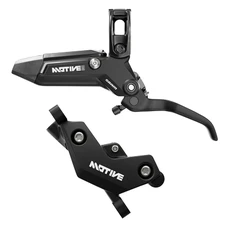 FREIN A DISQUE VTT HYDRAULIQUE 2 DOIGTS AVANT SRAM MOTIVE BRONZE NOIR DURITE 1800MM (SANS DISQUE) (KIT) -UTILISE HUILE MINERALE