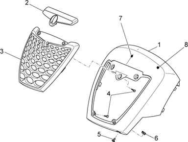 Carrosserie av. - Frontal