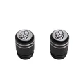 BOUCHON DE VALVE VICMA TO COOL MOLETE NOIR (PAIRE)
