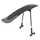 GARDE BOUE VTT AR 26"-29" FIXATION REGLABLES SUR BASE PAR SANGLES VELCRO AJUSTABLES 27,5-31,5 cm NOIR (POUR PNEU JUSQU'A 2.60)