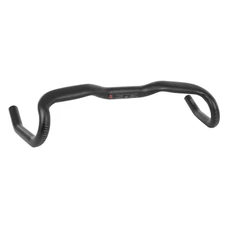 CINTRE ROUTE ERGOTEC GRAVEL EXPLORER 2.0 ALU NOIR DIAM 31.8mm L 440/532 mm (HOMOLOGUE NIVEAU 6) - PLAT EN PARTIE SUPERIEURE