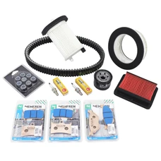 KIT/PACK ENTRETIEN MAXISCOOTER ADAPTABLE YAMAHA 530 TMAX 2012>2016 (PACK 11 PIECES) -SELECTION P2R