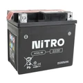 BATTERY 12V 4 Ah NTX5L-BS NITRO MF MAINTENANCE FREE-SUPPLIED WITH ACID PACK (Lg114xWd70xH105) (EQUALS YTX5L-BS)