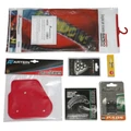 KIT/PACK ENTRETIEN SCOOT ADAPTABLE MBK 50 OVETTO 2T/YAMAHA 50 NEOS 2T (PACK 6 PIECES) -SELECTION P2R