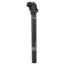 TIGE DE SELLE VTT SUSPENSION AVEC ELASTOMERE TRANZ-X DIAM 31.6 L360mm NOIR (LIVRE SUR CARTE)
