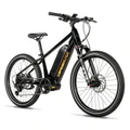 VELO ELECTRIQUE/VAE VTT 24 LEADER FOX WEENY MIXTE NOIR BRILLANT 9V MOTEUR CENTRAL BAFANG M420 36V 80Nm BATTERIE 17,4Ah CADRE 14 POUCES (TAILLE JUNIOR 140 à 148 cm)