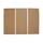 JOINT PAPIER LIEGE NITRILE 100° EPAISSEUR 1x1,00 mm/1x1,50 mm/1x2,00 mm FEUILLE DE 475 x 210 mm (VENDU PAR 3)  -SELECTION P2R-