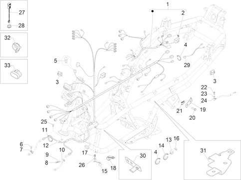 Faisceau de câbles principal