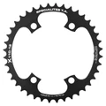 PLATEAU ROUTE 4BRA D.110 TA POUR SHIMANO 105 R7100 / ULTEGRA R8100 / DURA ACE 9200 DOUBLE 40DTS NOIR INTERIEUR ALU 7075 12V.