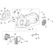 Couvercle variateur