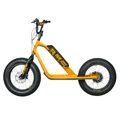 ELECTRIC SCOOTER - RMS BIKE 20F-X YELLOW RAL 1021 -ENGINE 500 W NF APPROVED - EN 1476 (OVERALL DIMENSIONS 1,78x0,83x1,18 M) -MADE IN FRANCE