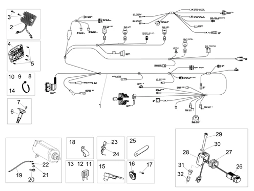 Circuit electrique AV