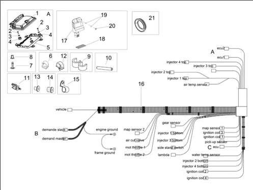 Circuit electrique cent.