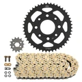 KIT CHAINE ADAPTABLE HONDA 125 XL S 1979>1982, XR 1979>1982 428 14x47 (DIAM COURONNE 58/90/10.5) (DEMULTIPLICATION ORIGINE) -JT SPROCKETS/DID