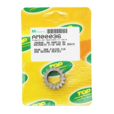 PIGNON BVM 50 A BOITE ADAPTABLE MINARELLI 50 AM6 16DTS (2e ARBRE PRIMAIRE SERIE 2) (TYPE D'ORIGINE) -TOP PERFORMANCES