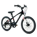 VELO MUSCULAIRE VTT 20 LEADER FOX GAMP 2026 GARCON NOIR 6V (TAILLE ENFANT 120 à 135 cm)