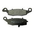 PLAQUETTE DE FREIN NEWFREN POUR KAWASAKI 650 ER-6N 2006>2016 AV / SUZUKI 125 VAN VAN 2002>2012 AV, 650 SV 1999>2018 AV, 650 DL V-STROM 2004> AV, 650 SV 1999> AV DROIT (FD0227BT) (TOURING ORGANIQUE)