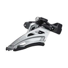 DERAILLEUR-FRONT-FOR MTB-SHIMANO DEORE M6020 2x10 CLAMP ON DOWN 28.6 à 34.9 SIDE SWING