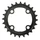 CHAINRING FOR MTB- 4 ARMS FOR DOUBLE 24T. Ø64 2X10 INNER STEEL BLACK FSA