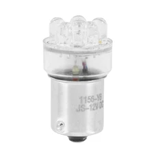 AMPOULE/LAMPE A LED 12V 10W CULOT BA15s ORANGE (CLIGNOTANT) (VENDU A L'UNITE) -REPLAY
