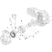 Volant magnetique