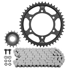 KIT CHAINE ADAPTABLE YAMAHA 700 TRACER 700 2016>2020, 1000 MT-10 2016>2021 525 16x43 (DIAM COURONNE 110/130/10.5) (DEMULTIPLICATION ORIGINE) -JT SPROCKETS/DID