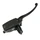 MAITRE CYLINDRE DE FREIN MOTO UNIVERSEL AVANT AVEC FILETAGE RETRO DIAM 10mm NOIR DROIT -P2R