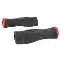 HAND GRIPS FOR MTB- NEWTON PROBIKE BLACK/RED L130mm WITH CHC LOCK (PAIR)