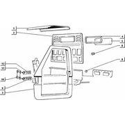 Pieces composant le chassis 